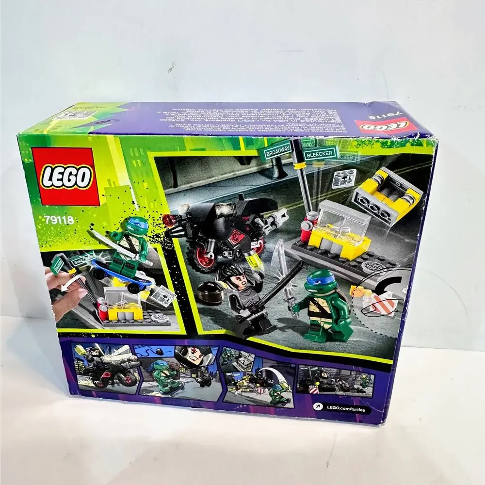 LEGO 79118-TMNT-Karai Bike Escape-Sealed-New- Retired-Ninja Turtles Set - Picture 7 of 7